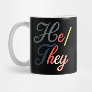 Pronoun--He/They Mug